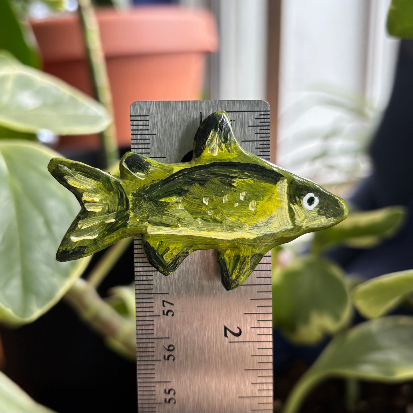 Green Fish Magnet