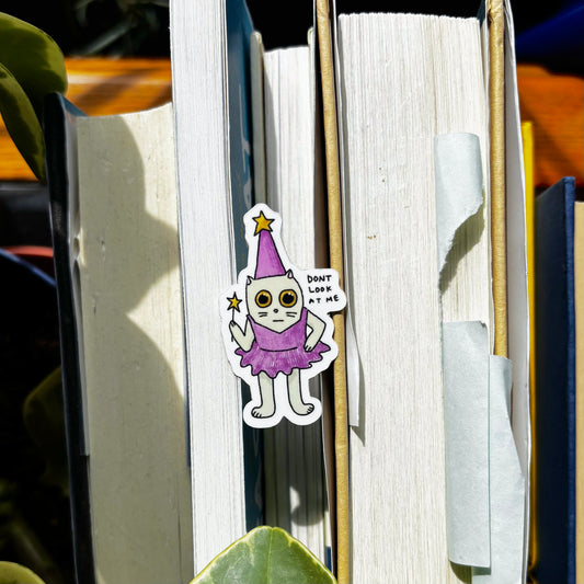 Don’t Look At Me Sticker
