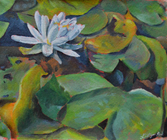 Au Train Lilies Print