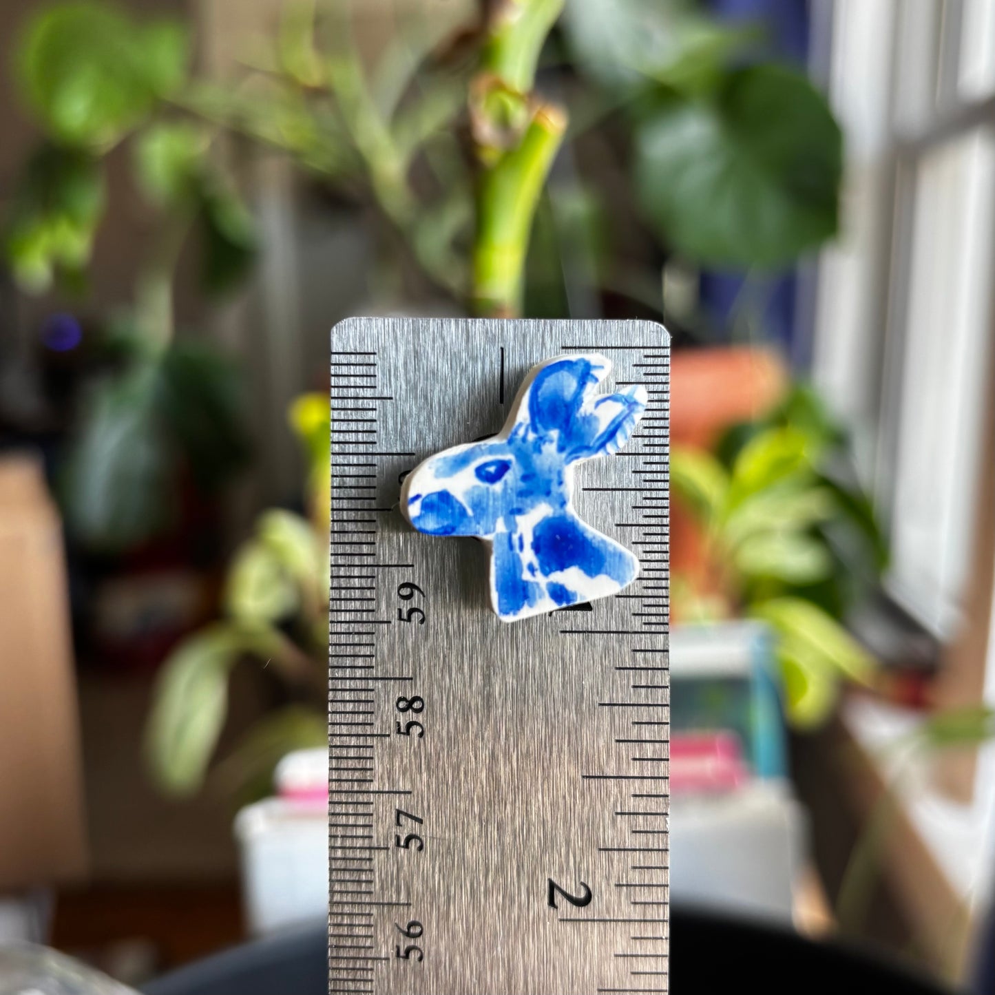 Blue Bunny Magnet