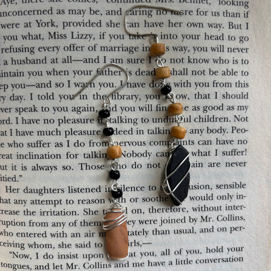 Stone Wood Dangles